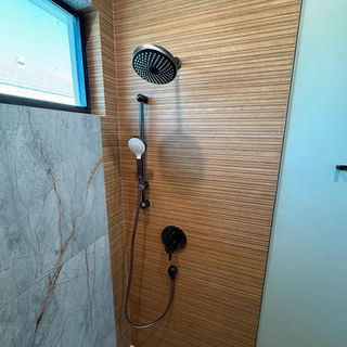 Custom bathroom remodeling work by Perfect Solutions & More