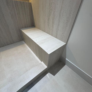 Finished bathroom remodel by Perfect Solutions & More