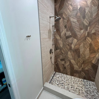 Completed bathroom improvement project by Perfect Solutions & More