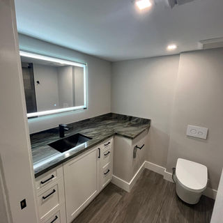 Residential bathroom renovation work completed by Perfect Solutions & More