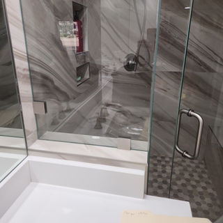 Residential bathroom remodel completed by Perfect Solutions & More
