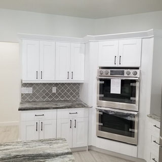 Custom kitchen remodeling work completed by Perfect Solutions & More