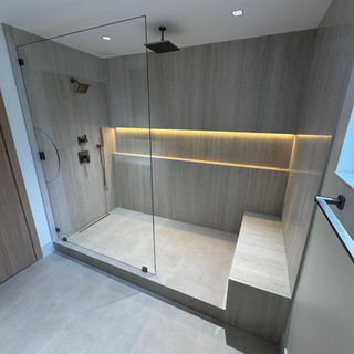 Bathroom remodeling project completed by Perfect Solutions & More