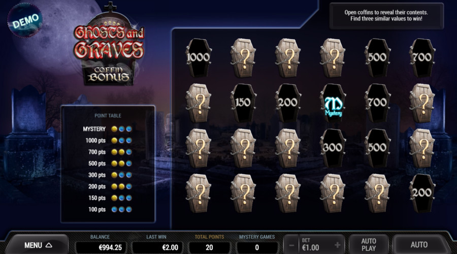 Blog LuckyGames.be - Ghosts and Graves Dice Game Airdice