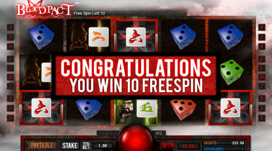 Gaming1 BloodPact Dice Slot Review Lucky Games Casino