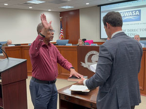 SGWASA Welcomes Commissioner Archer Wilkins, Mayor Pro-Tem back to the Board