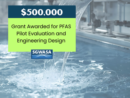 $500,000 Awarded for PFAS Pilot Evaluation and Engineering Design