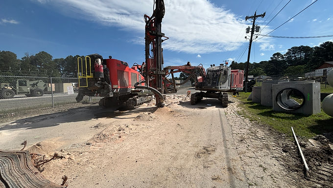 Please be advised that noise disruptions may occur during the blasting and construction activities. Work may begin as early as 7:00 AM. Traffic impacts should be expected on multiple streets within the construction area, primarily associated with deliveries, blasting activity, and excavation operations with work ending at 10:00 PM.