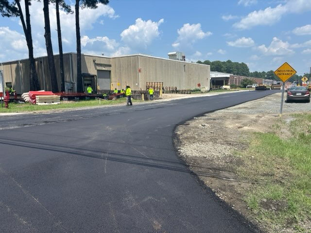 Striping activities underway to reopen Central Avenue