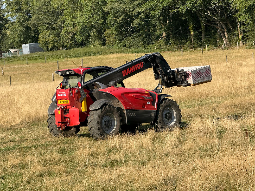 Manitou MT series telehandler, built 2024
