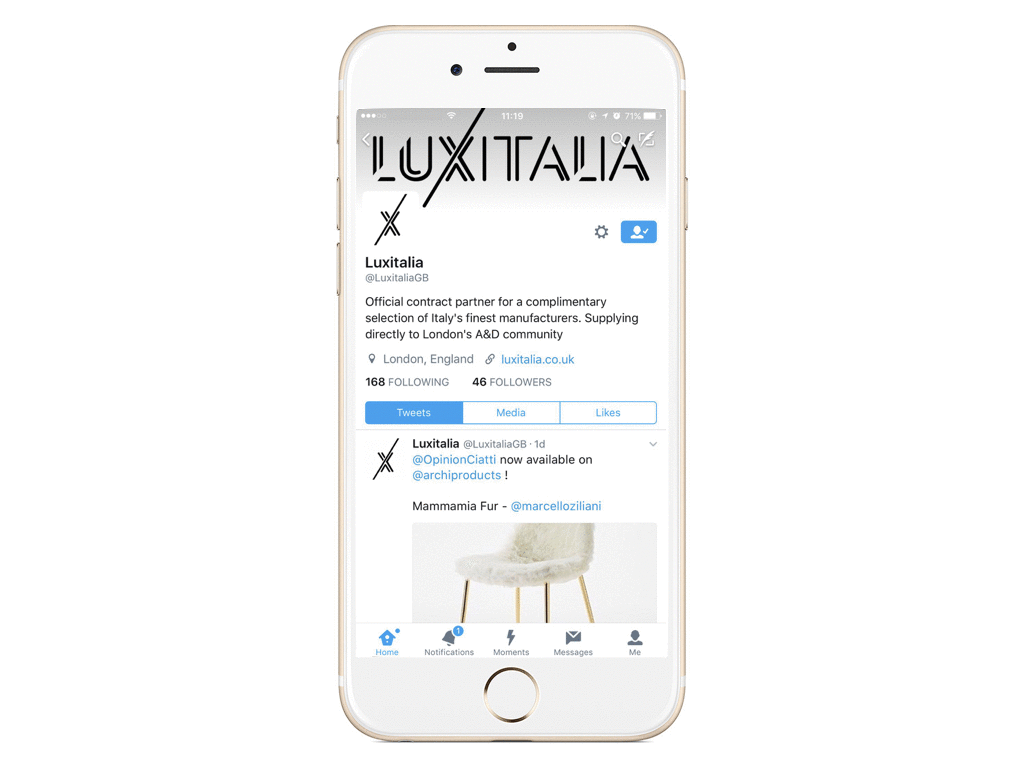 LUXITALIA INSTAGRAM