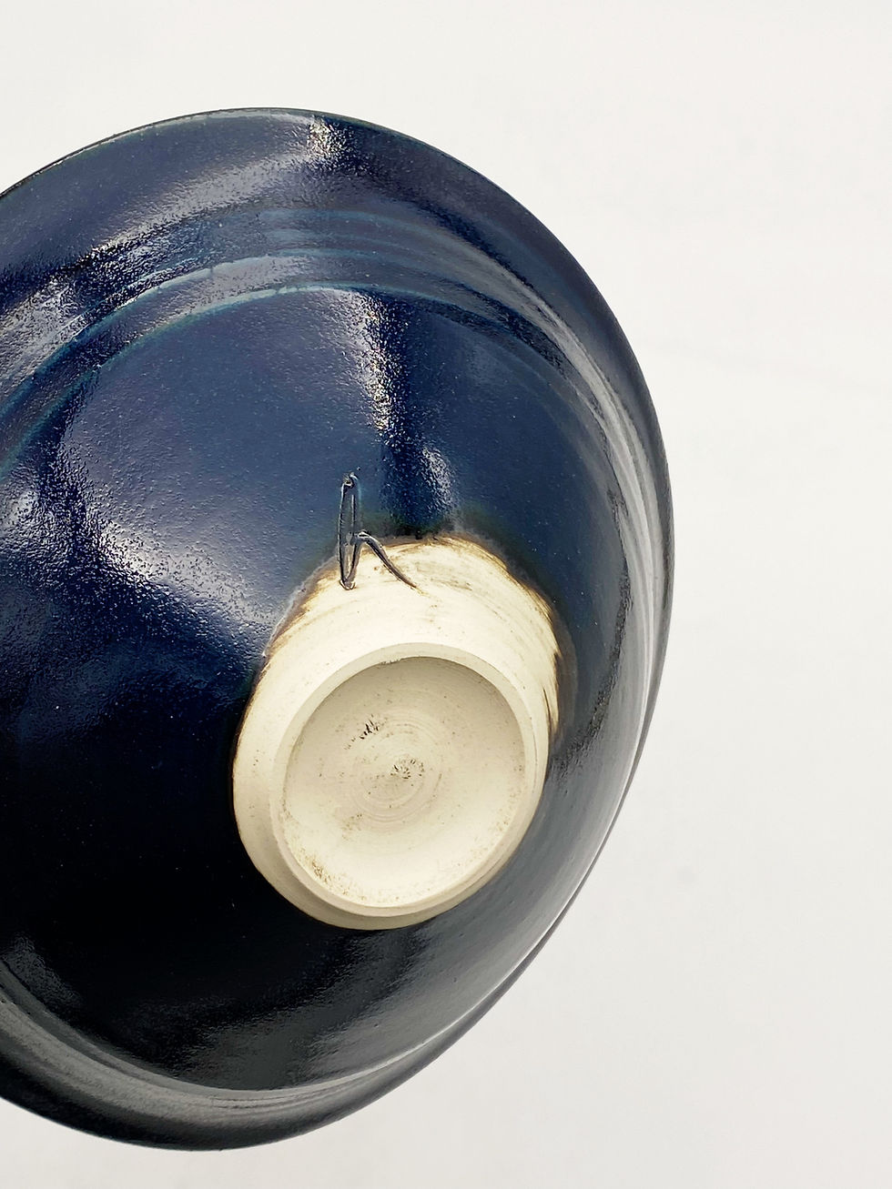 Thumbnail: Double Lip Bowl M Dark Blue