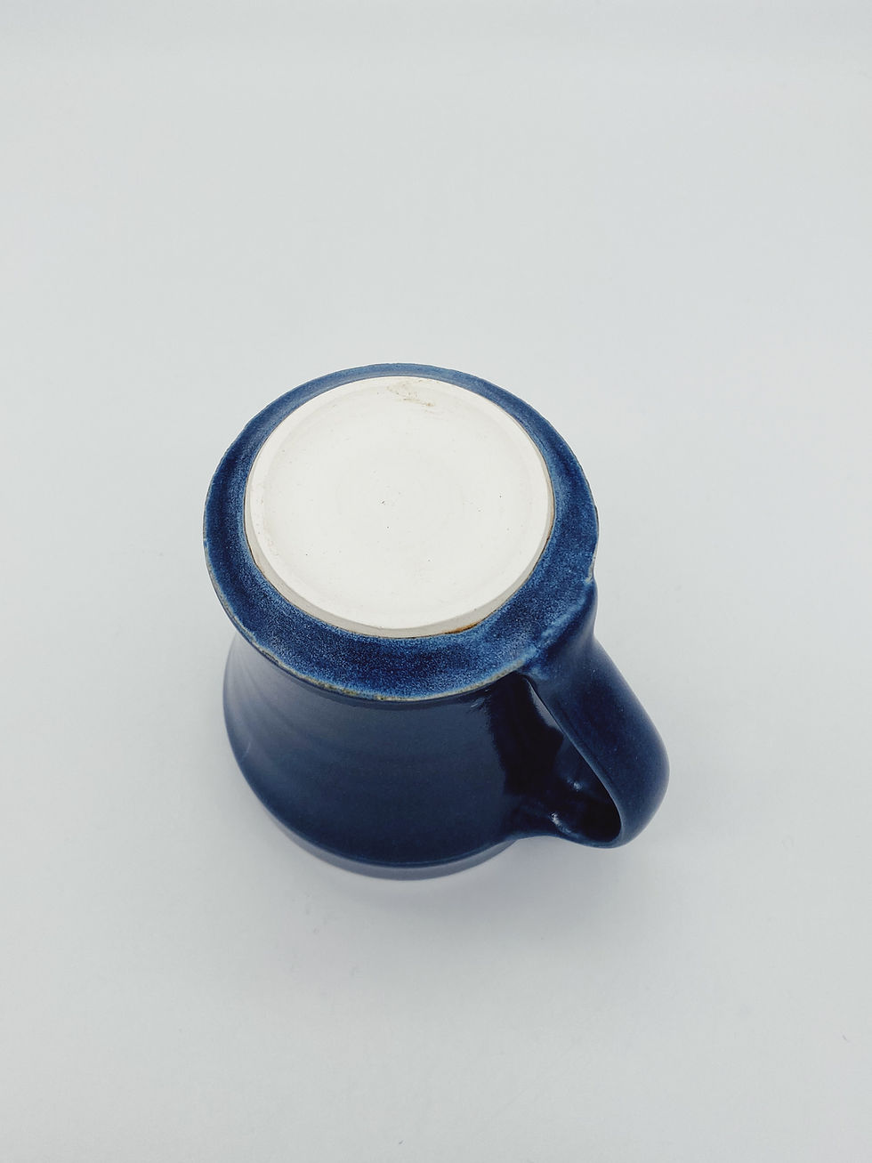 Thumbnail: Tall Bamboo Mug Blue Jeans/White