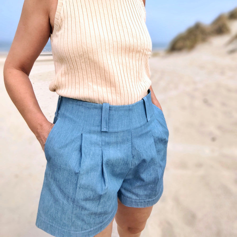 PATRON DE COUTURE SHORTS À PLIS MARTINA