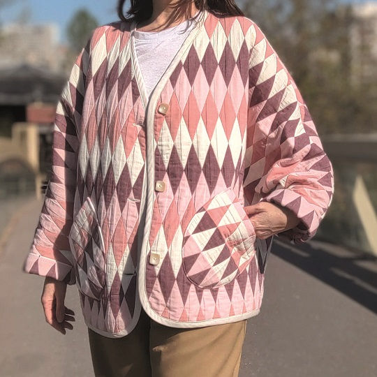 Photo du patron Veste Kimono Miu cousu · vue 1 sur 13