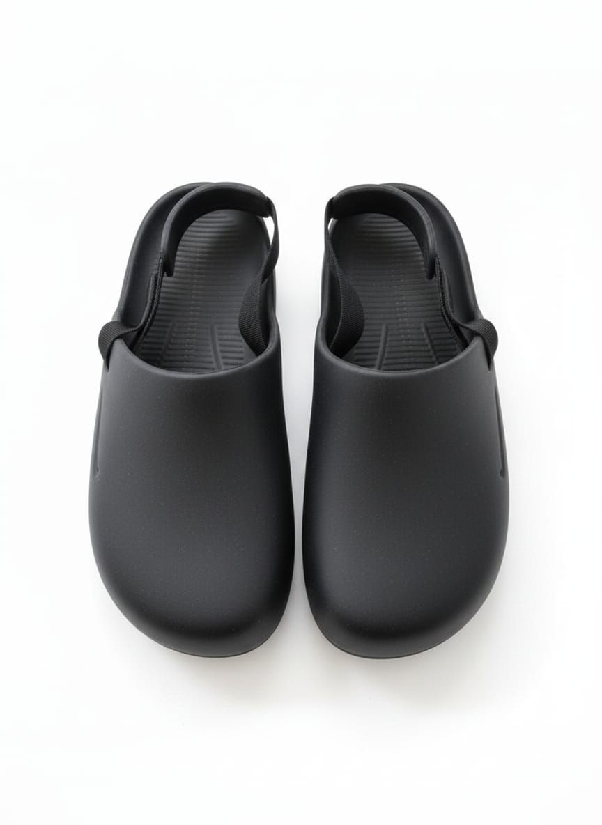 Clog/Babuche Antiderrapante Preto