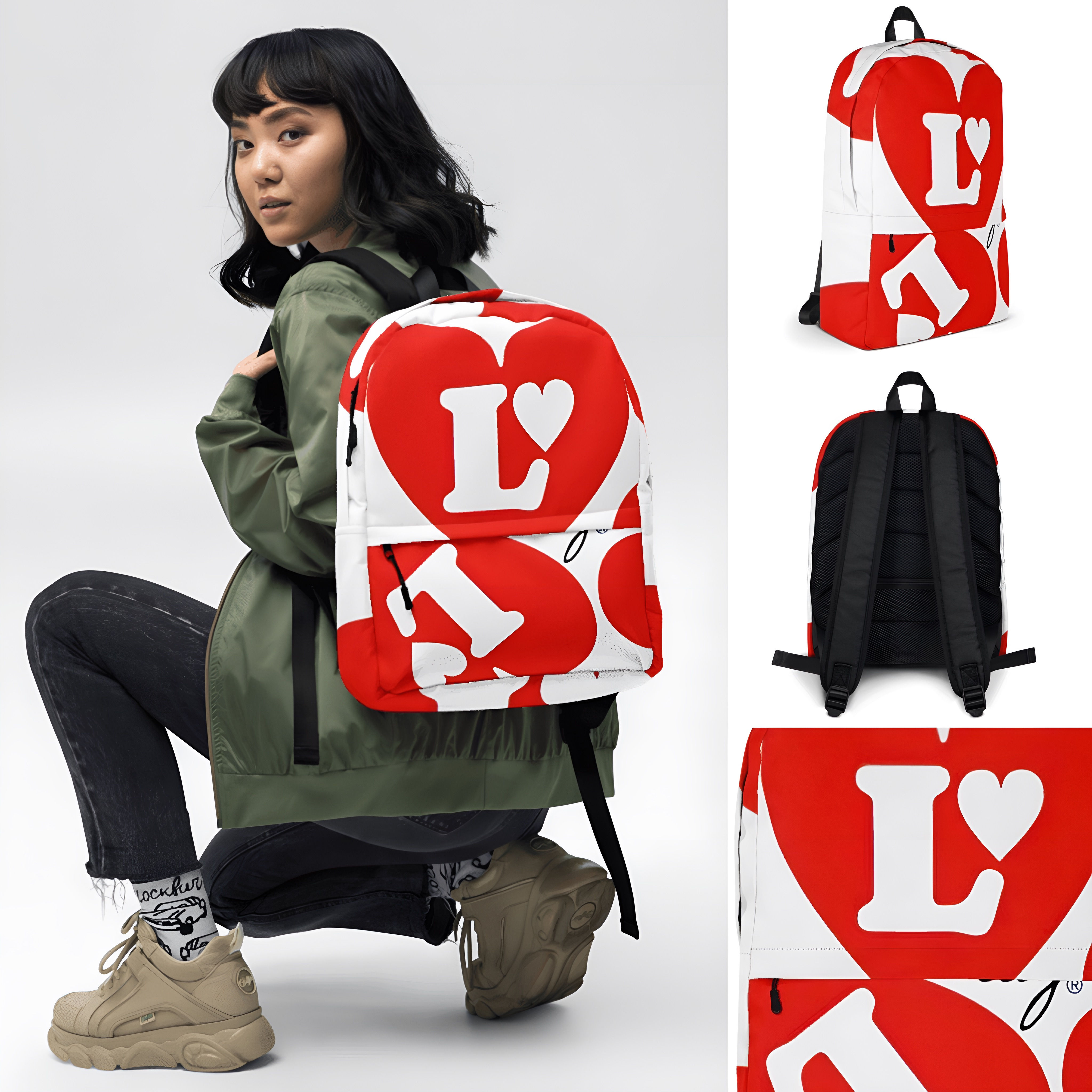 The LCC mo”chill”a - branded lightweight backpack 