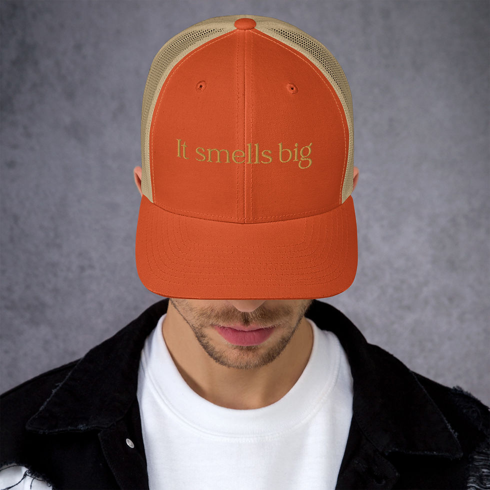 Thumbnail: It Smells Big Trucker Cap