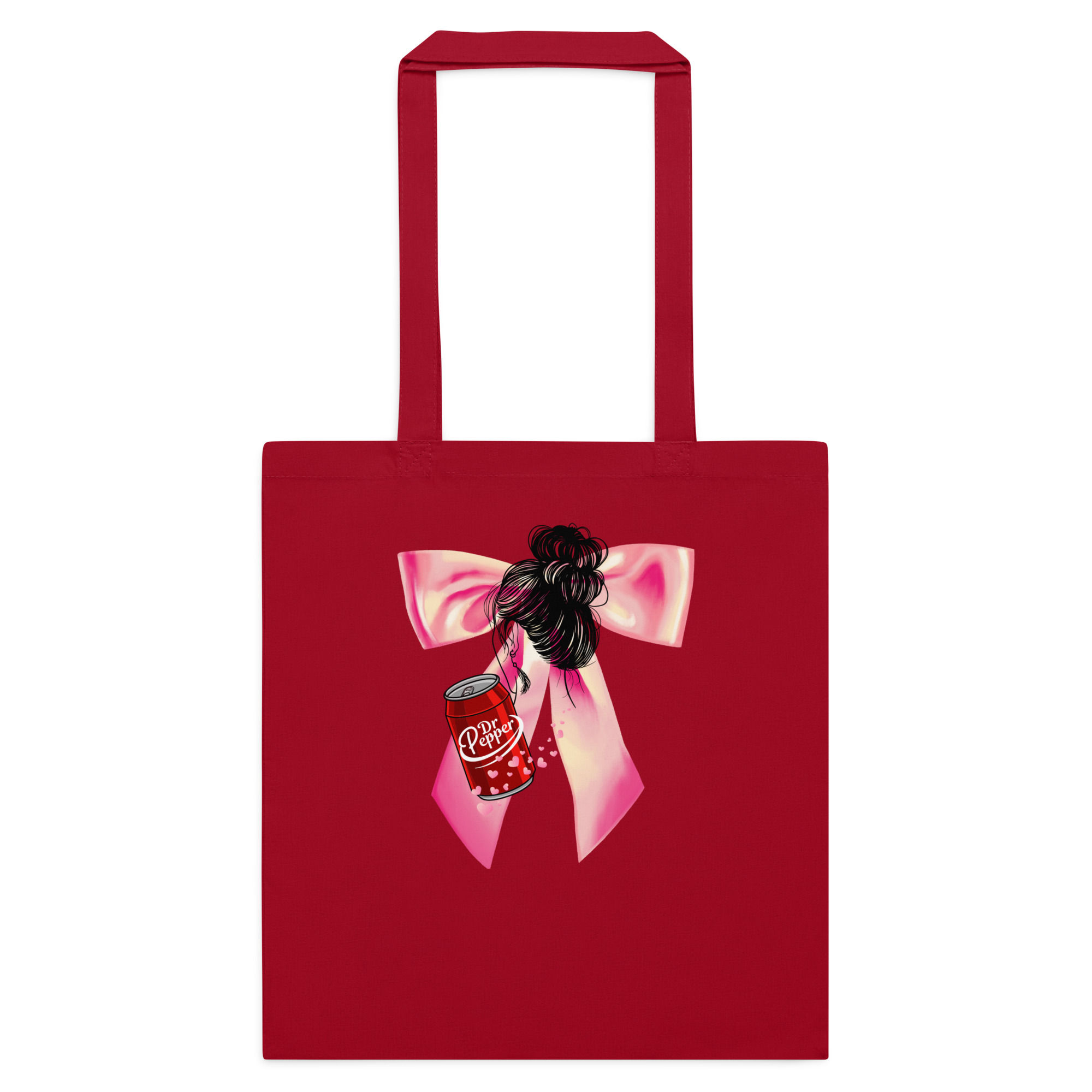 girl and dr 2 Cotton color tote bag