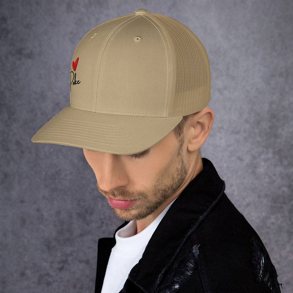 Thumbnail: I Love Poke Trucker Cap