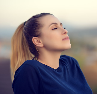 Girl Relaxing