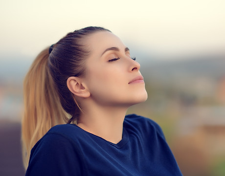 Girl Relaxing