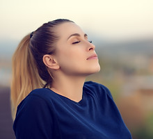 Girl Relaxing