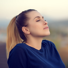 Girl Relaxing