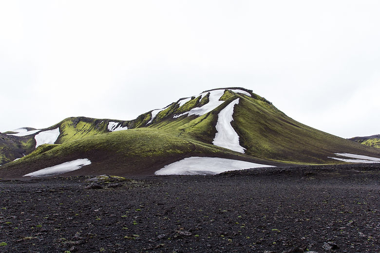 Ice Covered Hills