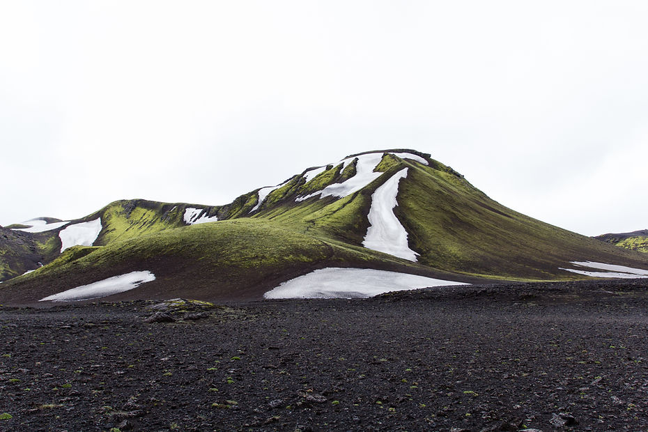 Ice Covered Hills