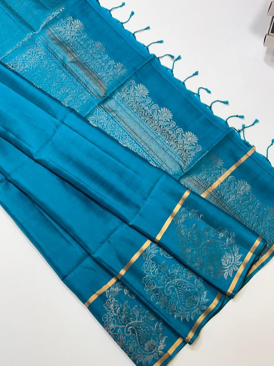 Neelambara Bloom Silk Saree