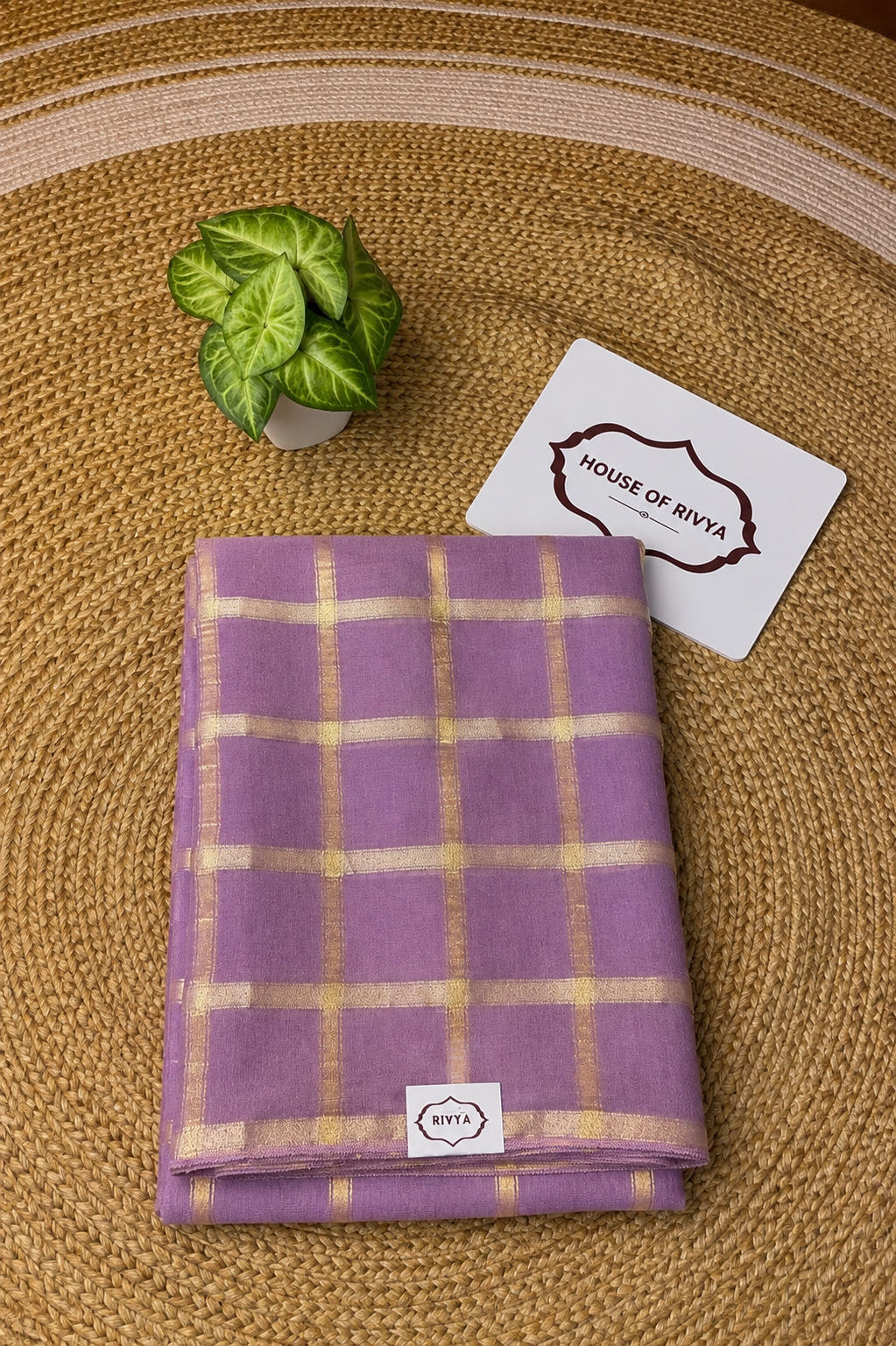 Mauve & Rani Pink Medium Checks