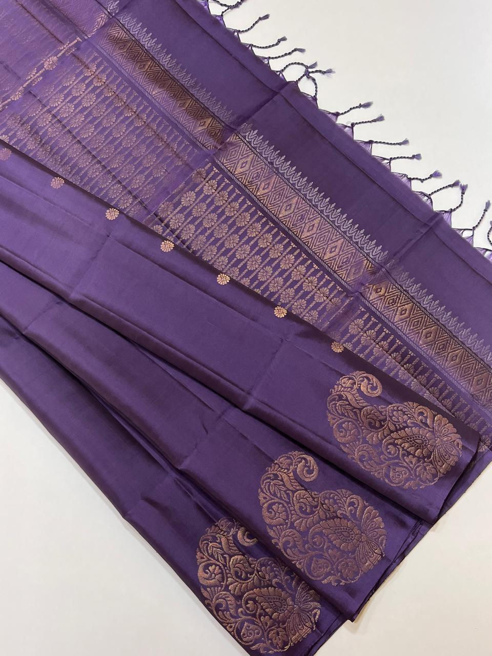Violet Heritage Weave
