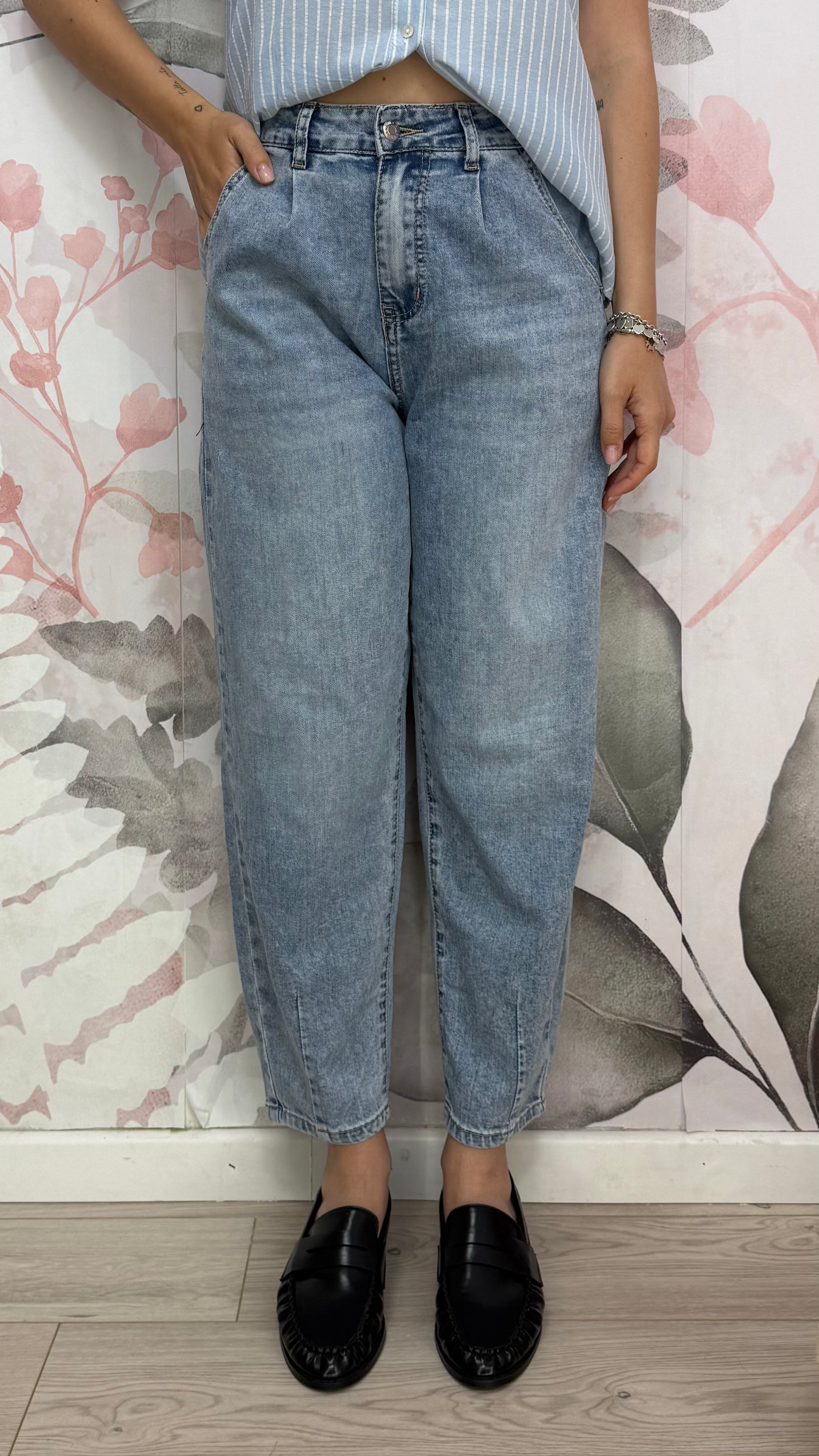 JEANS MOM ULTRA LEGGERO