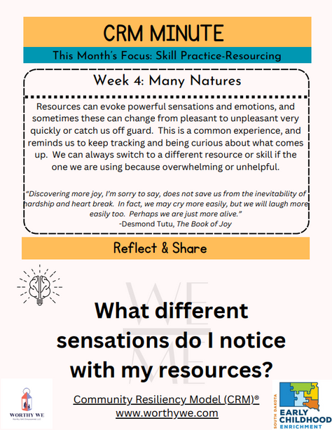 CRM Minute: Many Natures