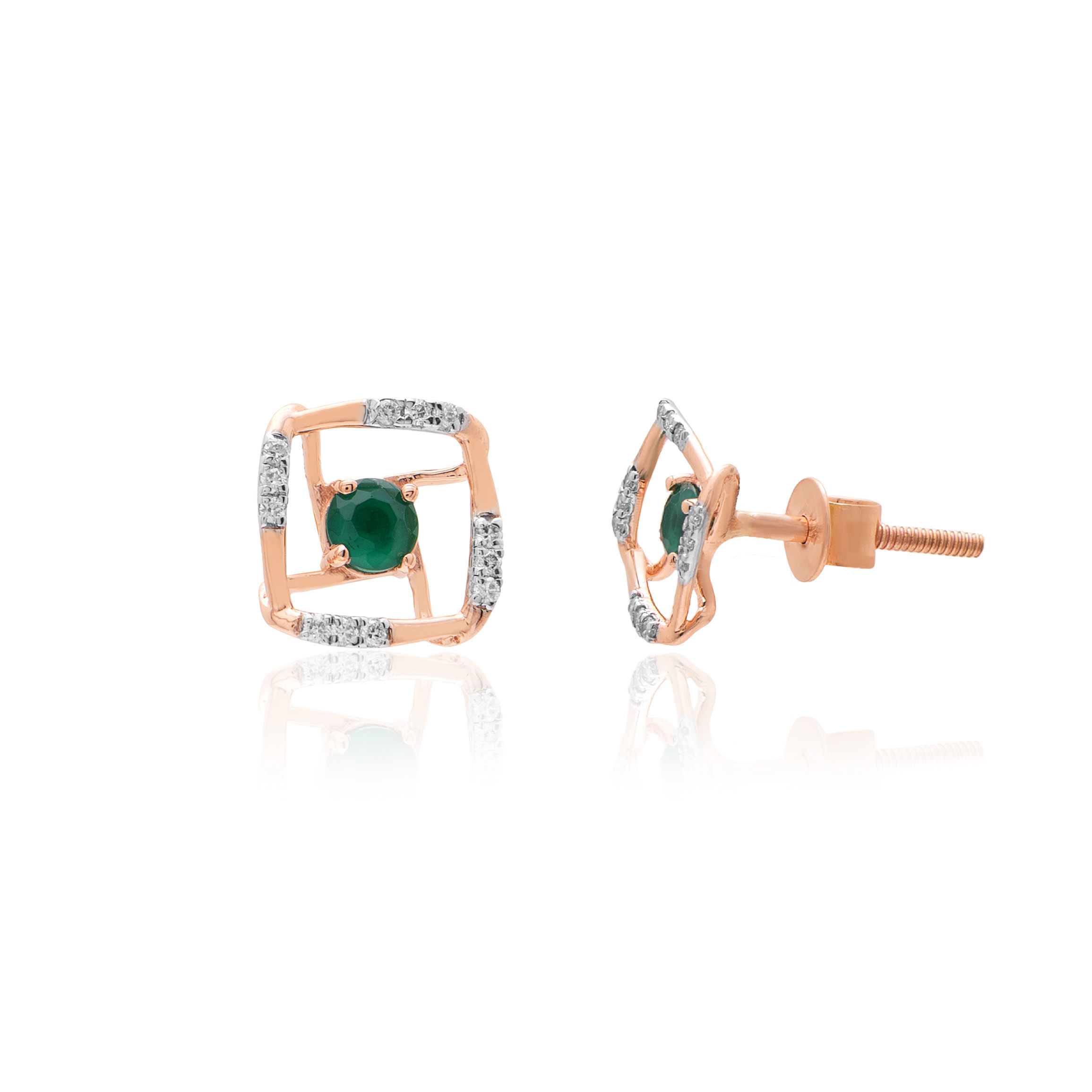Asymmetric Aura Earrings