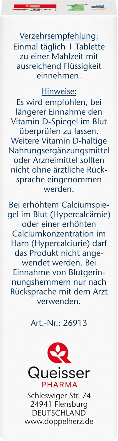 Thumbnail: 「Doppelherz」Vitamin K2 + D3 2500 I.E 30 Tablets 🌱Vegan, Lactose & Gluten Free
