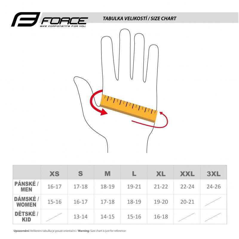 Miniaturbild: Luvas Force Gel RAB II