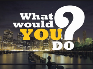 What would you do?