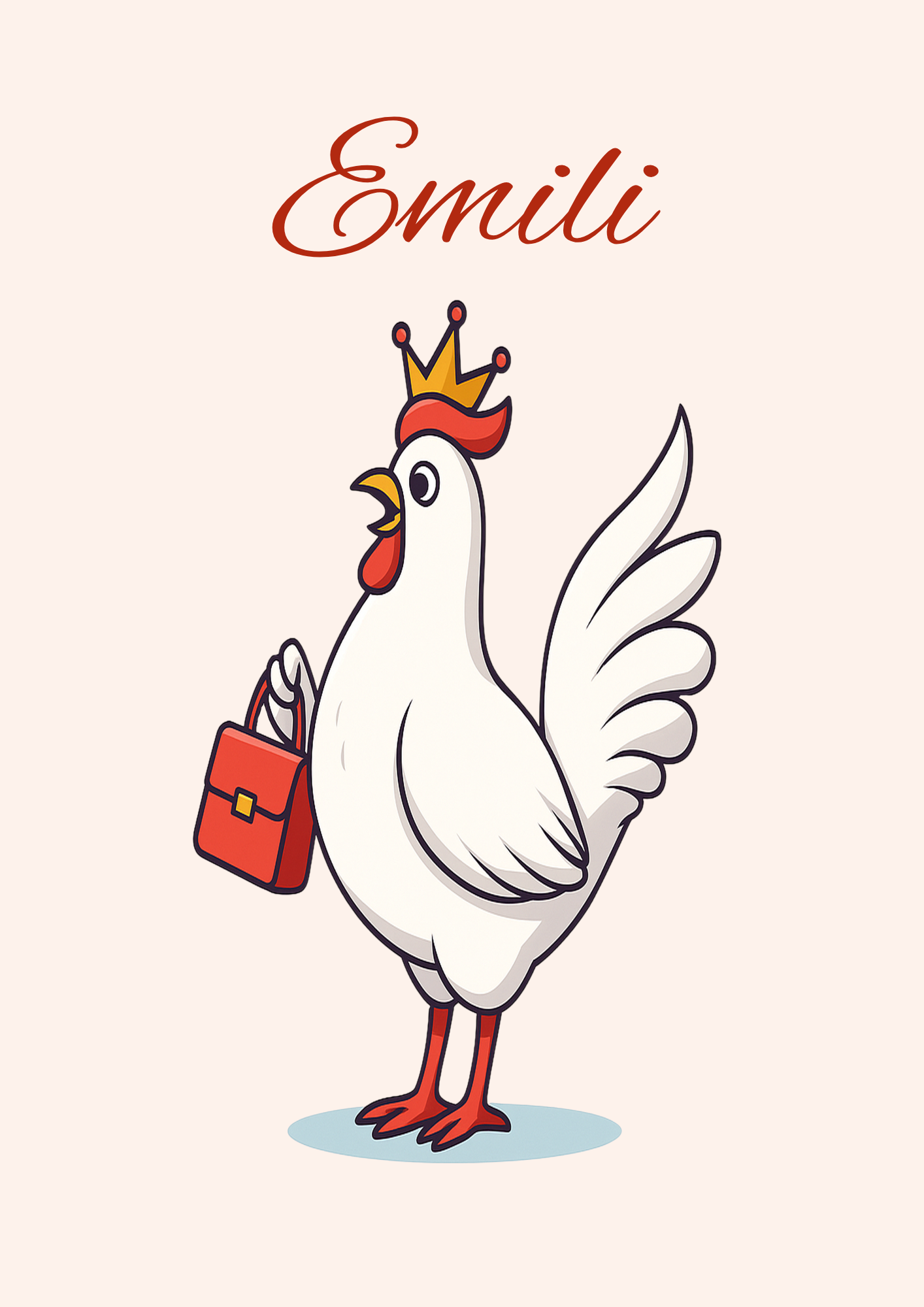 Signed "Steve" Poster