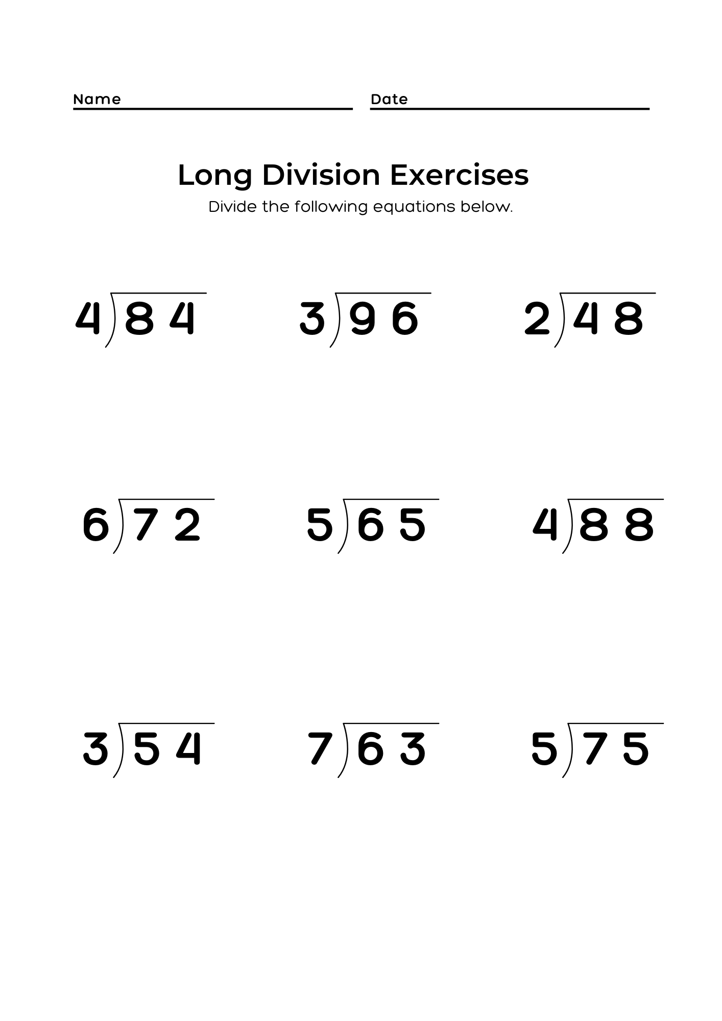 Long Division v3
