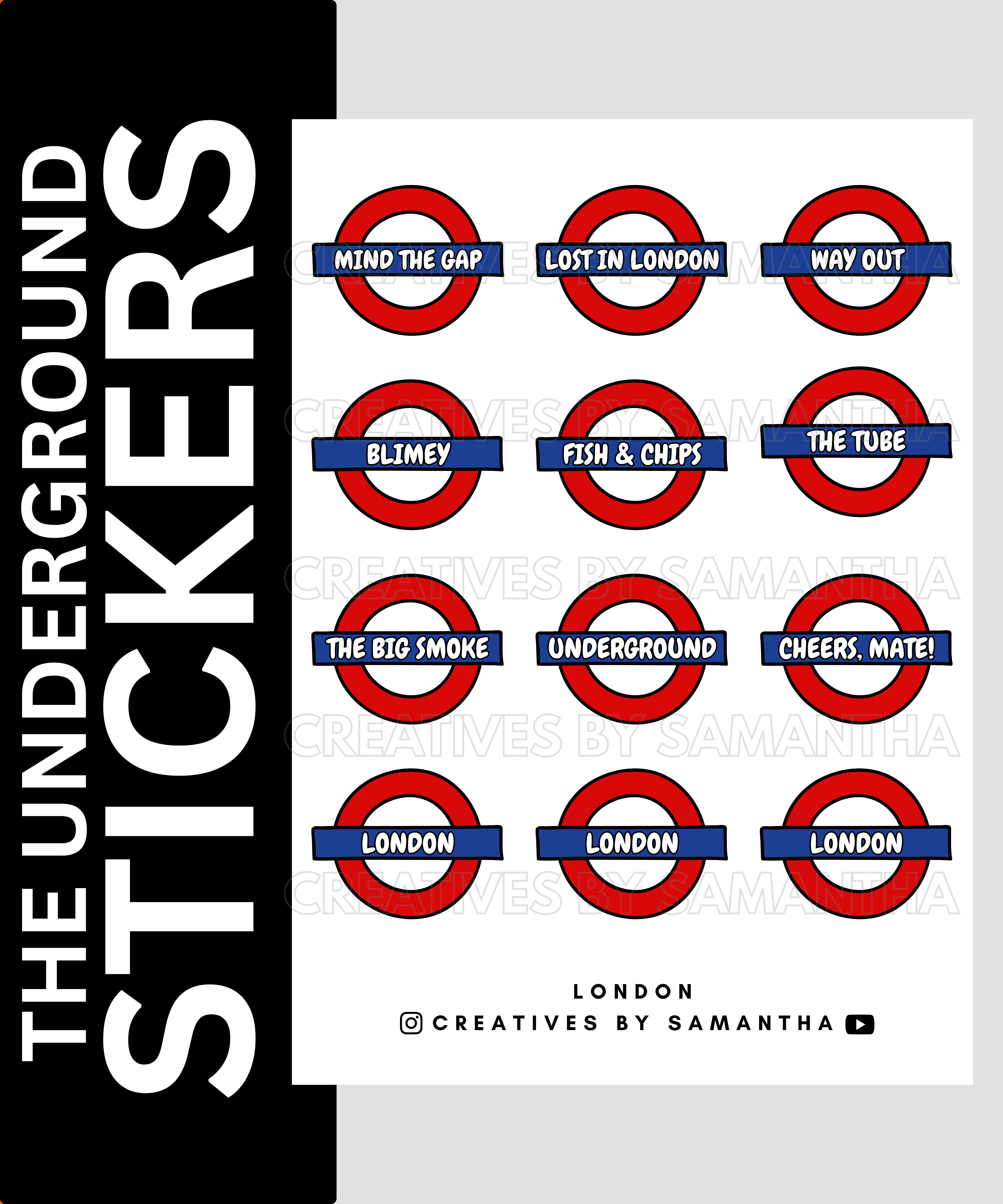 London-Inspired Roundels