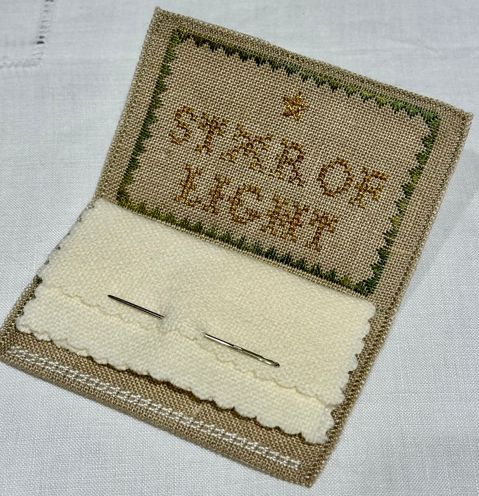 Thumbnail: PDF Christmas Wishes Needle Book