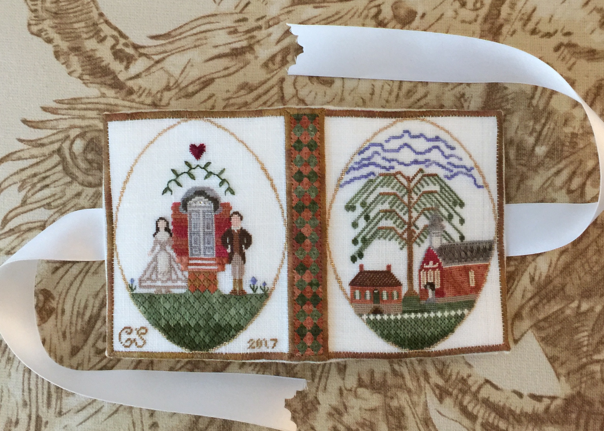 Salem Scenes Needle & Pin Book