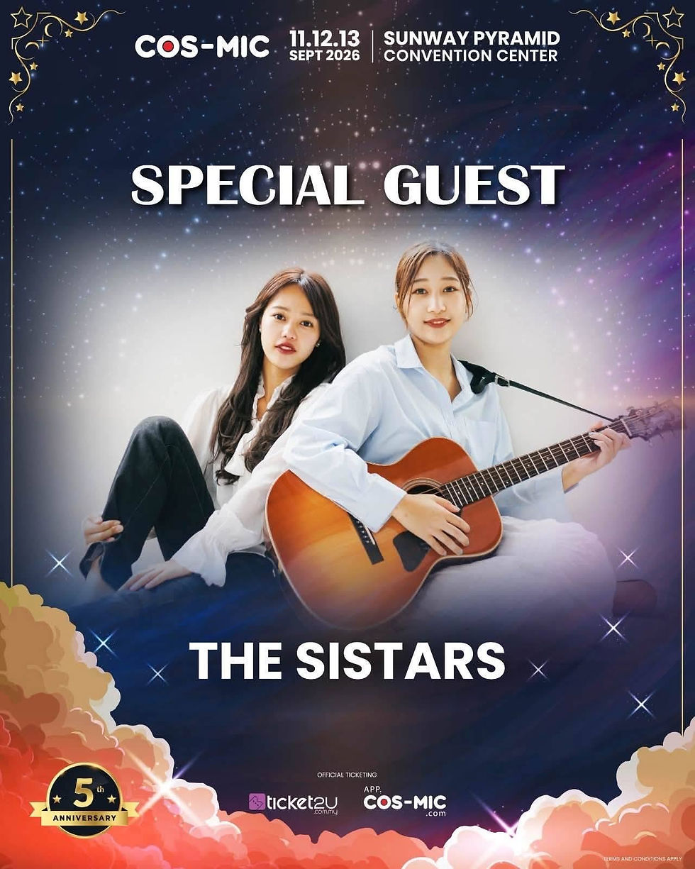 The SiStars 2026.9.11〜13の3日間で開催される大人気イベント「COS-MIC 2026」に The SiStarsの出演が決定!