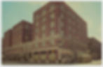 A postcard depicting the Colonial Hotel. The Rendezvous Lounge is visible.