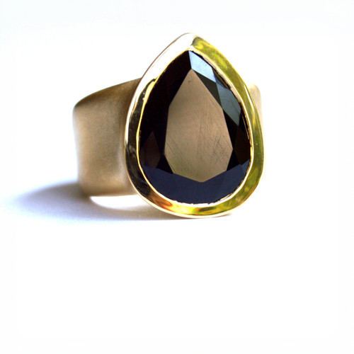 TEARDROP ONYX RING | Osnat Weingarten 1
