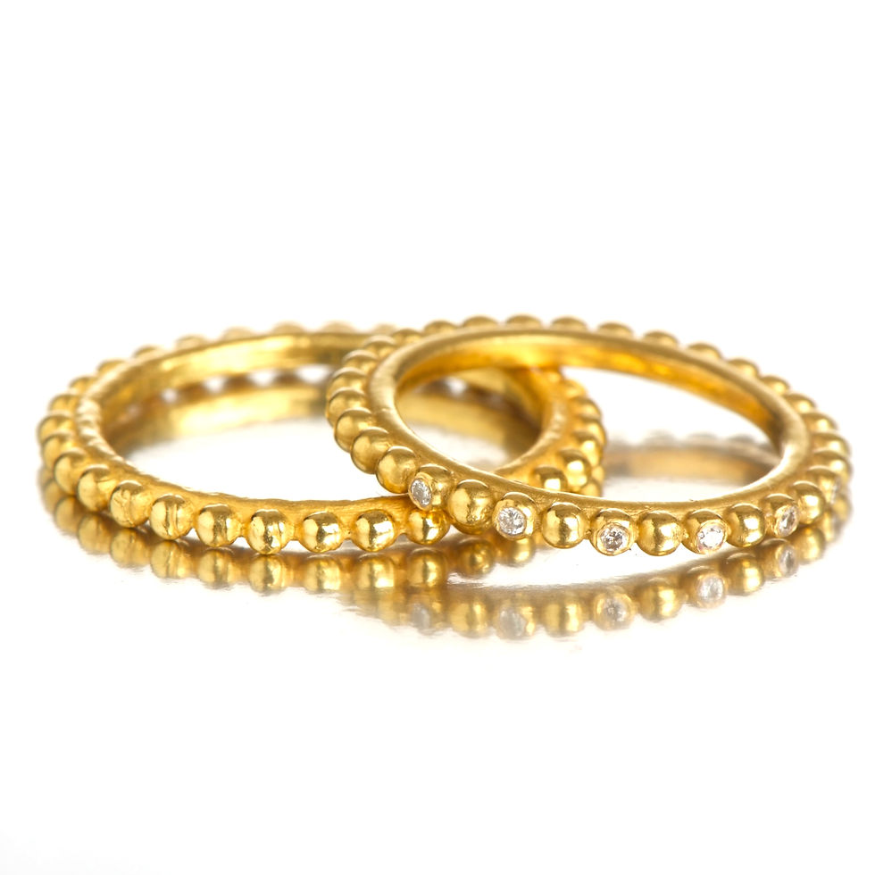 Mini lotus mandala studs