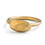 Thumbnail: Faceted gold stone ring