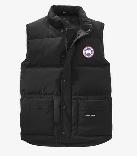 Canada goose gilet black | yiodesigner